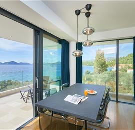 6 Bedroom Seafront Villa with Pool near Slano, Sleeps 12-14